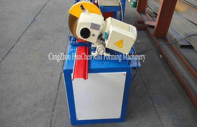 Full Automatic Fly Saw Cutting Shutter Door Forming Machine Making Steel Strip