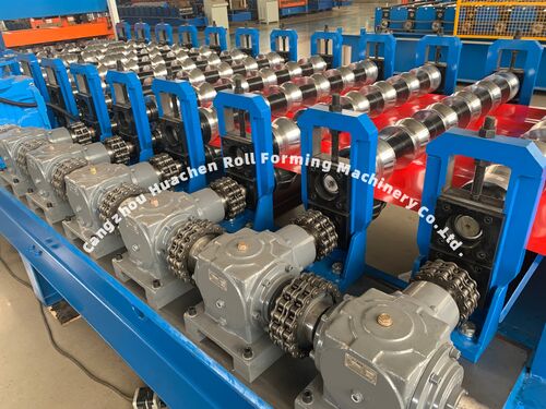 সম্পর্কে সর্বশেষ কোম্পানী কেস গিয়ারবক্স চালিত এবং চেইন চালিত রোল ফর্মিং মেশিনের মধ্যে পার্থক্য