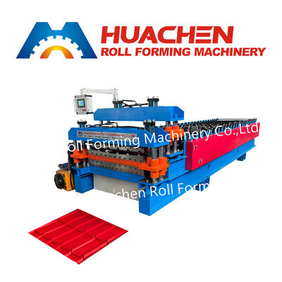 গরম বিক্রয় corrugated লোহা ছাদ শীট রোল গঠন মেশিন ইস্পাত টাইলস তৈরীর মেশিন