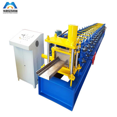 গুণ  High Precise Roll Forming Machinery Shutter Door Frame 17 Rows 45# rollers কারখানা
