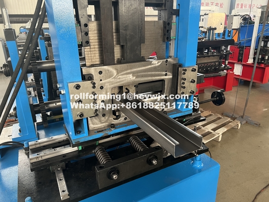 1 বছর Plc কন্ট্রোল Cz Purlin রোল গঠনের মেশিন 3mm বেধ জন্য