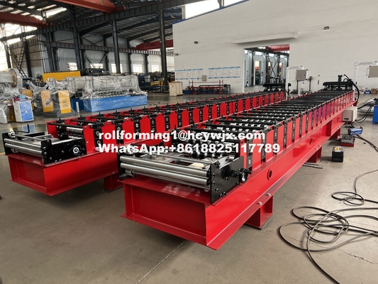 এইচ বিম মেশিন বেস সঙ্গে দক্ষ robust corrugated রোল গঠনের মেশিন
