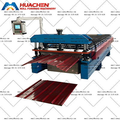 কাস্টমাইজযোগ্য ছাদ রোল গঠন মেশিন 380v 50Hz 3 ফেজ
