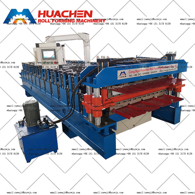 45 ইস্পাত quenching এবং Plating রোলার শ্যাফ্ট ডাবল স্তর গঠনের মেশিন গতি 15m/min