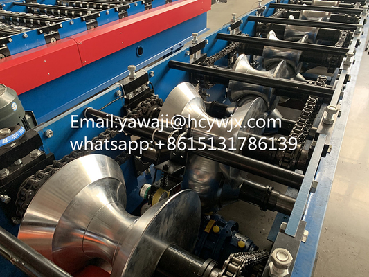 0.3 মিমি - 0.8 মিমি হাই স্পিড রিজ ক্যাপ রোল বিরচন মেশিন 380 ভি 50HZ 3