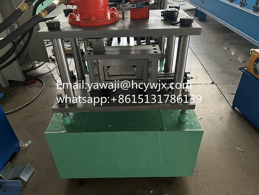 সি অটো পাঞ্চিং সহ পুরলিন রোল ফর্মিং মেশিন