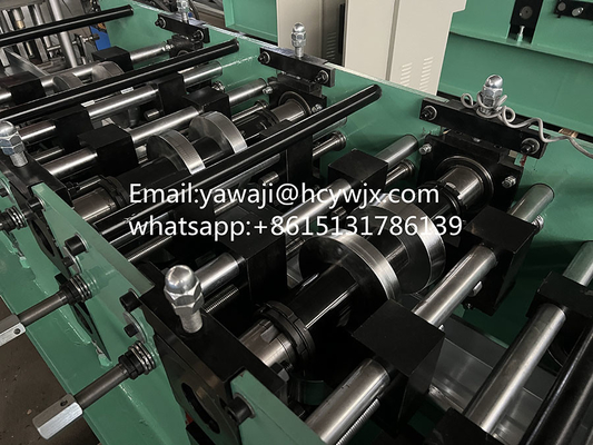 সি অটো পাঞ্চিং সহ পুরলিন রোল ফর্মিং মেশিন