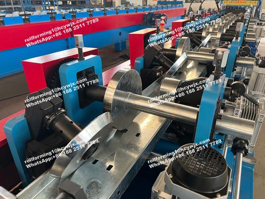 CZ Purlin Steel Sheet Roll Forming Machine For Warehouse (গৃহস্থানের জন্য পুলিন ইস্পাত শীট রোল ফর্মিং মেশিন)
