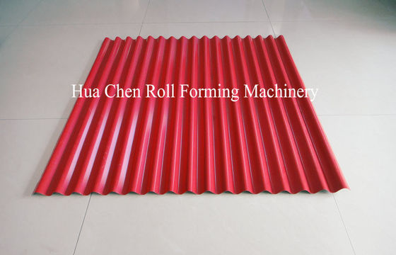 0.3-0.6mm স্টিল বেধ এবং 1250mm প্রস্থের জন্য পিএলসি নিয়ন্ত্রণ সহ ডাবল লেয়ার রোল ফর্মিং মেশিন