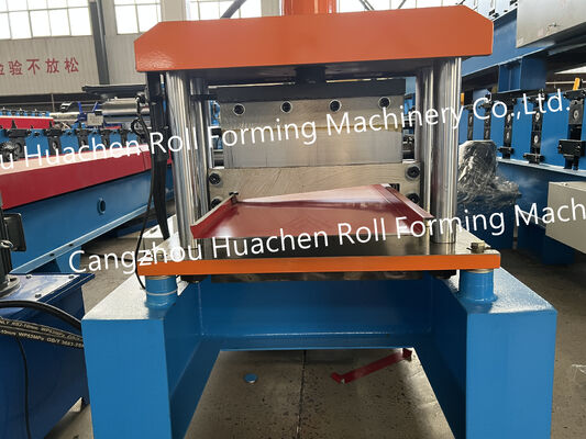 Floor roller-formed steel sheet roofing machine - Produces various corrugated roof tiles