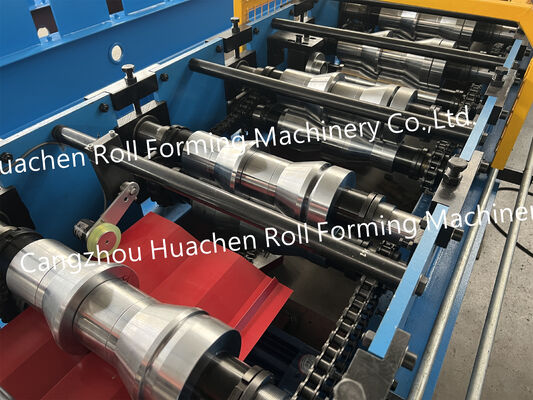Automatic roofing sheet forming machine applicable to the construction market