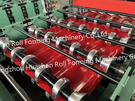 Roof Tile Forming Machine Glazed Tile Making Machine Steel Sheet Roll Former