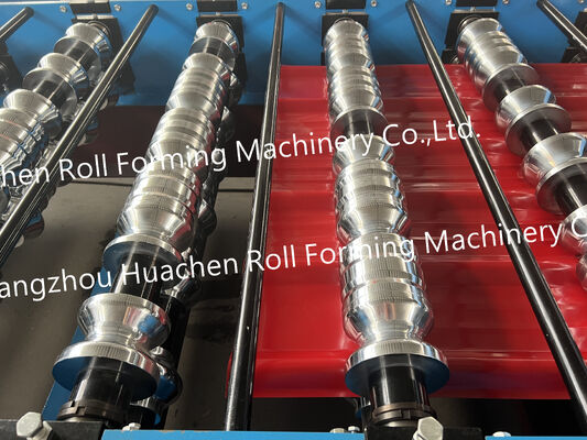 Fully Automatic Color Steel Tile Press Machine Colored Steel Glazed Tile Roll Forming Machine