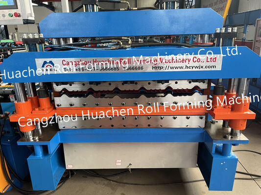 গরম বিক্রয় corrugated লোহা ছাদ শীট রোল গঠন মেশিন ইস্পাত টাইলস তৈরীর মেশিন