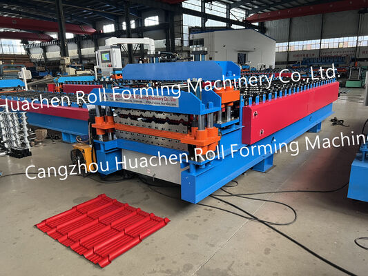 গরম বিক্রয় corrugated লোহা ছাদ শীট রোল গঠন মেশিন ইস্পাত টাইলস তৈরীর মেশিন