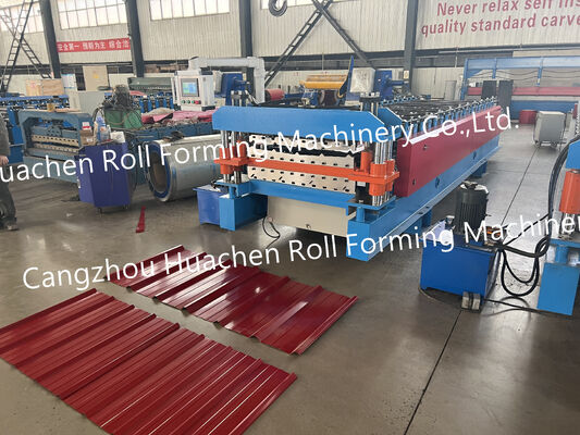 Roof panel manufacturing machinery  Texture board sheet forming machine