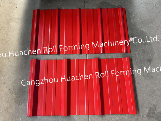 কাস্টম ইব্র Pbr Rib AG প্যানেল R Ranel corrugated Galvanized স্টীল ছাদ শীট রোল গঠনের মেশিন