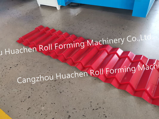 চীনা কারখানা তরঙ্গযুক্ত ধাতব ছাদ প্যানেল শীট গঠনের মেশিন