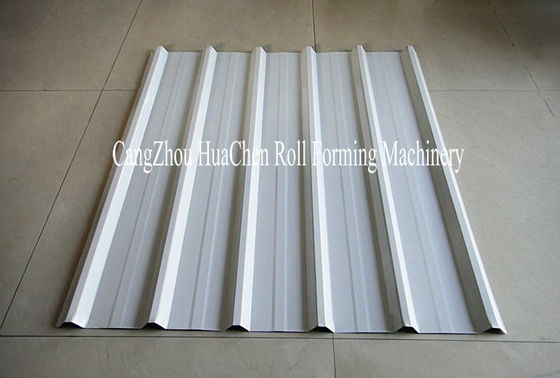 70mm শ্যাফ্ট ব্যাসার্ধ ডাবল স্তর রোল ফর্মিং মেশিন 11 সারি রোলার এবং পিএলসি নিয়ন্ত্রণ সহ