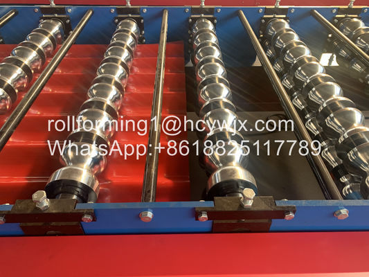 জলবাহী কাটিং কোল্ড রোল গঠন সরঞ্জাম প্রোফাইল ছাদ তৈরি