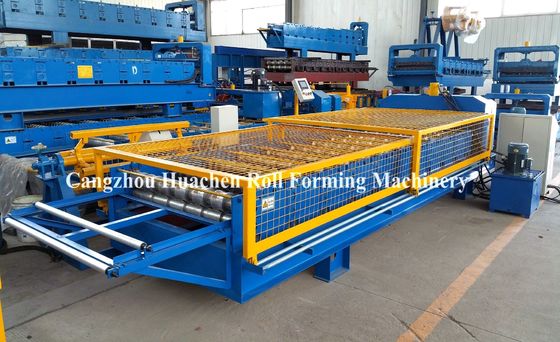 Fully Automatic Glazed Tile Roll Forming Machine Single Roofing Panel Glazed Tile Press Machine