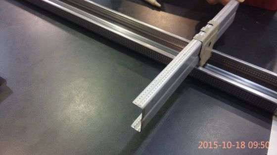 8.5kw স্টাড এবং ট্র্যাক রোল ফর্মিং মেশিন Plc 12 সারি