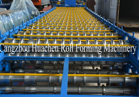 18 Rows Double Layer Roll Forming Machine For Roofing Sheet High Precise