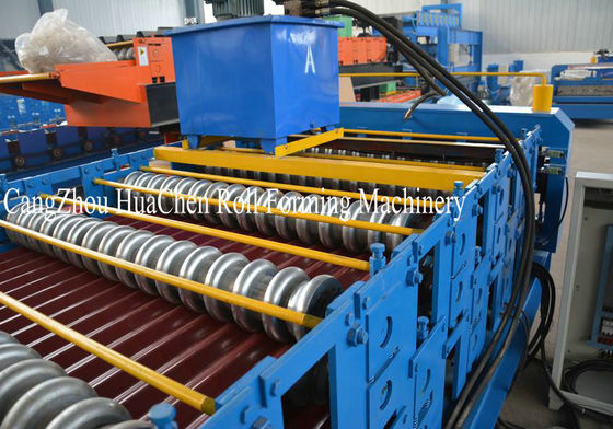 IBR Sheet Corrugated Roll Forming Equipment Roller Forming Machine PLC Control