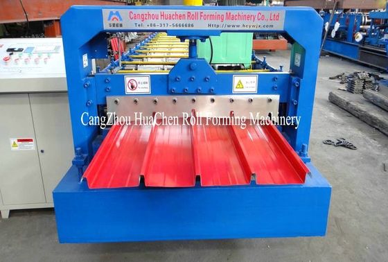 Steel Roofing Sheet Roll Forming Machine Aluminium / Galvanised