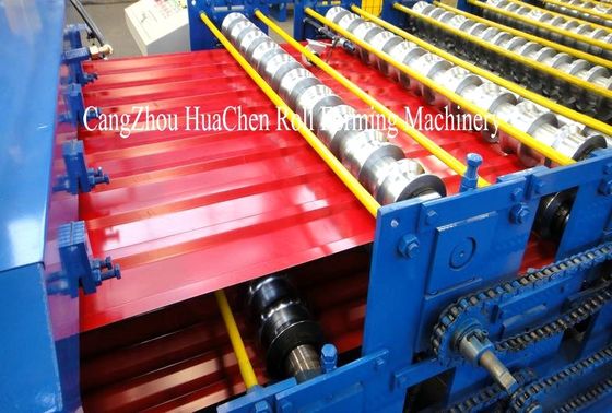 Roof Tile Sheet Roll Forming Machine 380V 50Hz 3 Phases 10/12 Rows