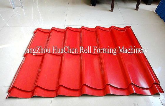 Popular Type Arc Roofing Tile Roll Forming Machine With Two Function