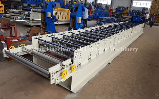24 Roller Station Steel Roofing Profile Roll Forming Machine with Chain Drive