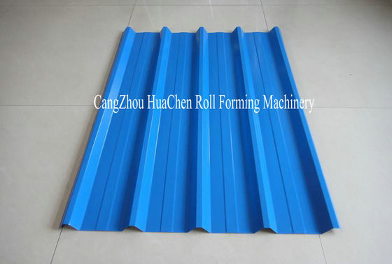 নিরাপদ কভার সহ জনপ্রিয় আকারের মেটাল ছাদের ডাবল লেয়ার রোল তৈরির মেশিন