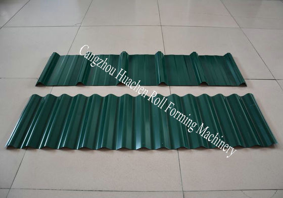Trapezoid Roof Panel Roll Forming Machine For Commercial Metal Buildings