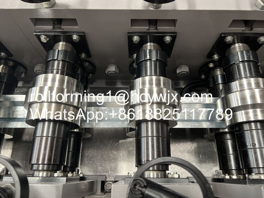 175 মিমি শ্যাফ্ট বিয়ারিং স্টিল কোল্ড ওমেগা প্রোফাইল ফর্মিং মেশিন 380v 50hz 3 ফেজ