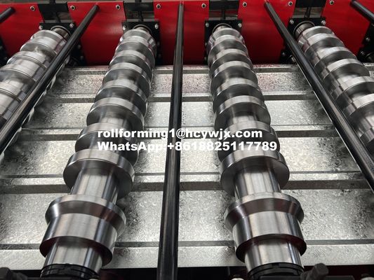 G250-G300 জিঙ্ক কয়েল ছাদ তৈরির মেশিন, প্যানেল রোল তৈরির মেশিন তিনটি পর্যায়