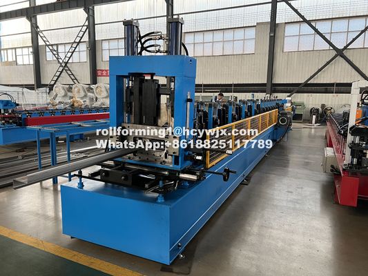 গ্যালভানাইজড স্টীল Z Purlin তৈরীর মেশিন তিন ফেজ