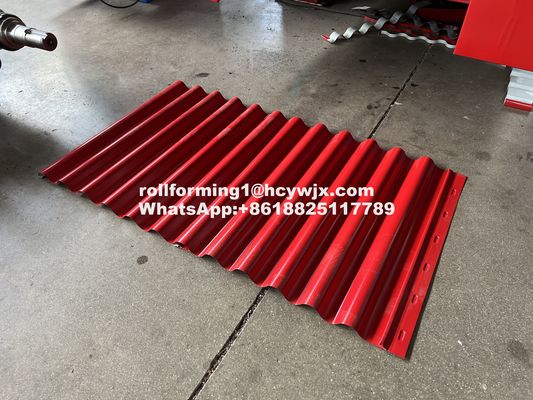 ওম্রন এনকোডার সহ 220 ভি চেইন ট্রান্সমিশন কর্গযুক্ত শীট রোলিং মেশিন