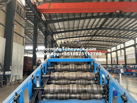 ভল্টেড ছাদ শীট রোল ফর্মিং, ফর্মিং এবং আর্কিং অল ইন ওয়ান মেশিন