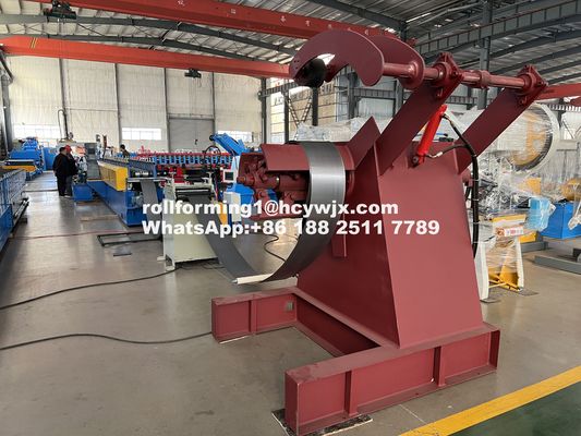 স্ট্যান্ড টাইপ ডাবল সি ক্ল্যাসিং বিম মেশিন লাইন 80 মিমি রোলার শ্যাফ্ট ব্যাসার্ধ এবং 14 স্টেশন সহ