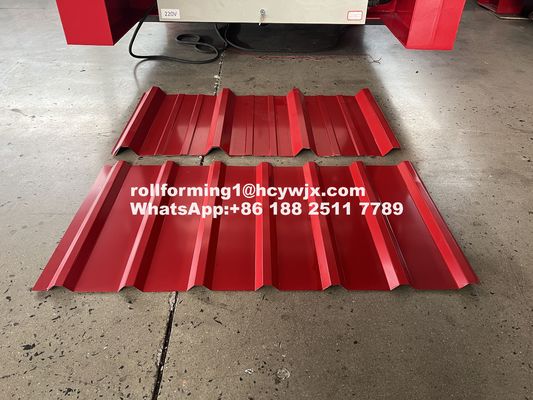 5.5 কেডব্লিউ এজি প্যানেল ডাবল লেয়ার রোল ফর্মিং মেশিন