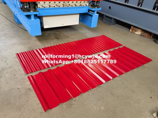 চিলি বাজারের জন্য স্বয়ংক্রিয় ডাবল লেয়ার রোল ফর্মিং মেশিন