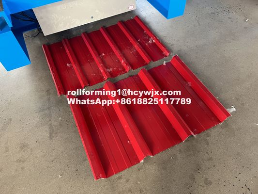 সিই সার্টিফিকেশন সহ স্বয়ংক্রিয় চলমান ডাবল লেয়ার রোল ফর্মিং মেশিন