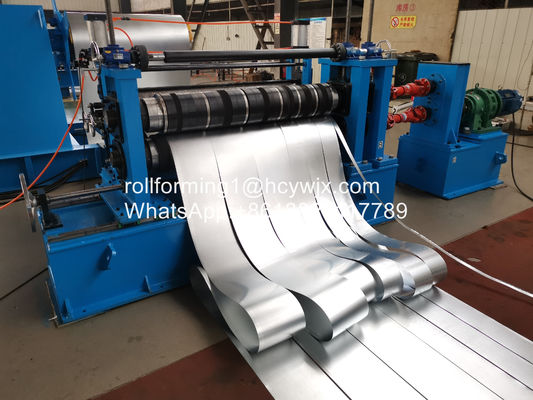 কাস্টমাইজযোগ্য ক্ষমতা স্বয়ংক্রিয় ইস্পাত কয়েল কাটা লাইন নিয়মিত বেধ সঙ্গে