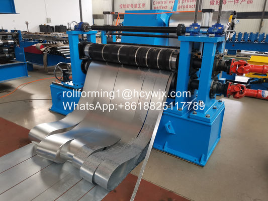 জিআই / পিপিজিআই কাঁচামাল কাটিয়া সঙ্গে ইস্পাত কয়েল কাটা লাইন