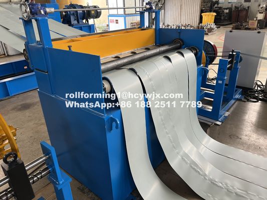 জিআই / পিপিজিআই কাঁচামালের জন্য পিএলসি নিয়ন্ত্রিত স্লিটার কাটার মেশিন