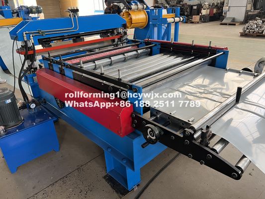 জিআই / পিপিজিআই কাঁচামালের জন্য পিএলসি নিয়ন্ত্রিত স্লিটার কাটার মেশিন