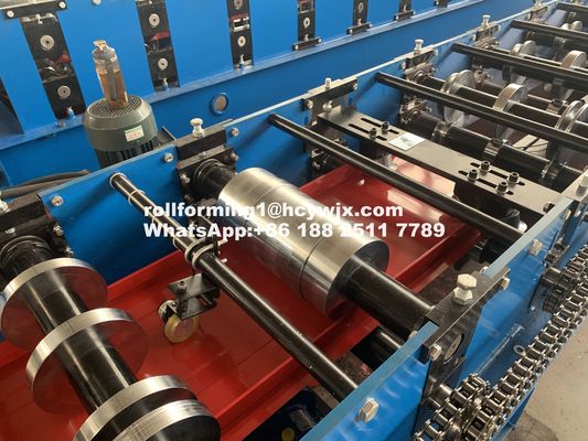 ঘানার জন্য এমএসএল স্ব-লকিং 500 মিমি ছাদ পত্রক রোল বিরচন মেশিন