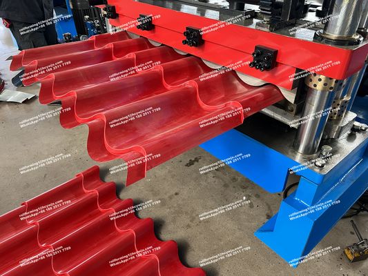 গ্লাসড টাইল রোল ফর্মিং মেশিনের জন্য পিপিজিআই রঙিন স্টিল জিআই উপাদান