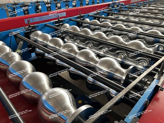 গ্লাসড টাইল রোল ফর্মিং মেশিনের জন্য পিপিজিআই রঙিন স্টিল জিআই উপাদান